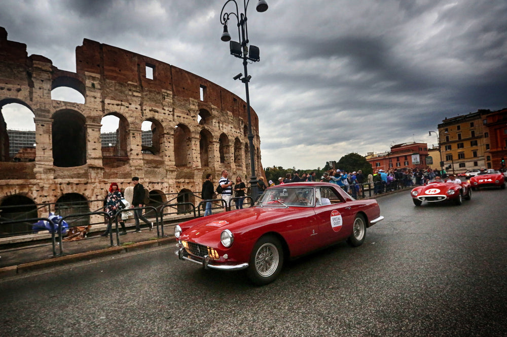 Is There Anything More Quintessentially Italian Than 80 Classic Ferraris Driving Through Rome?