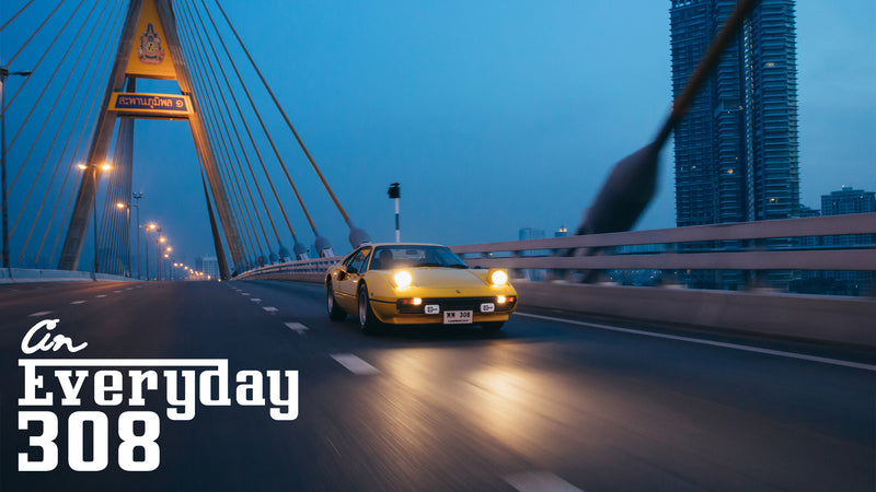This Ferrari 308 GTB Traces The Streets Of Bangkok Daily