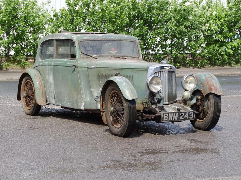 This 1936 Aston Martin Mark II Has Been In Storage For Half A Century And Is Now Looking For A New Owner