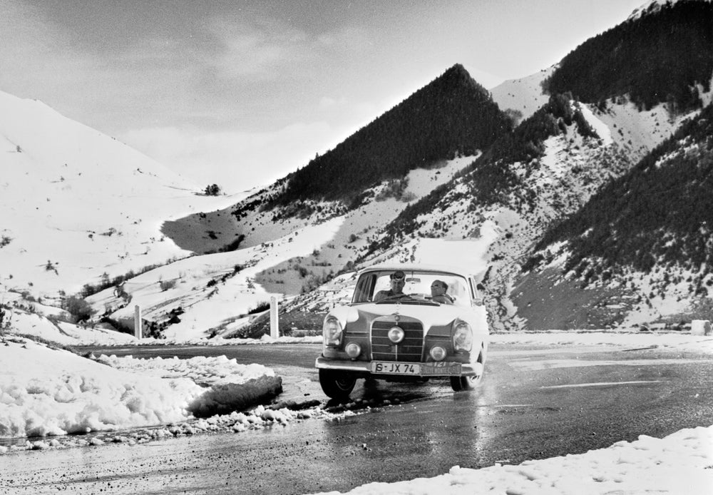 60 Years Ago Today, Mercedes-Benz Took Its Only Rallye Monte-Carlo Win