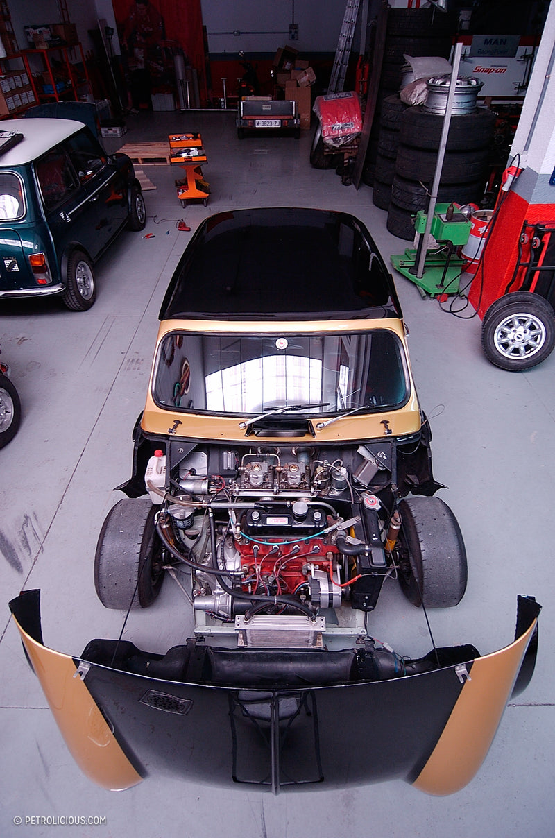 GALLERY: Go Behind The Scenes On Our Modified 1973 Mini Me-Pre Film Shoot