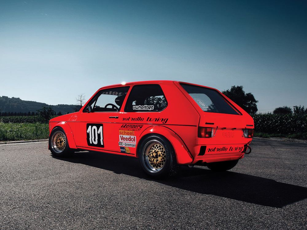 First VW Golf Mk1 Race Car Goes Up For Auction