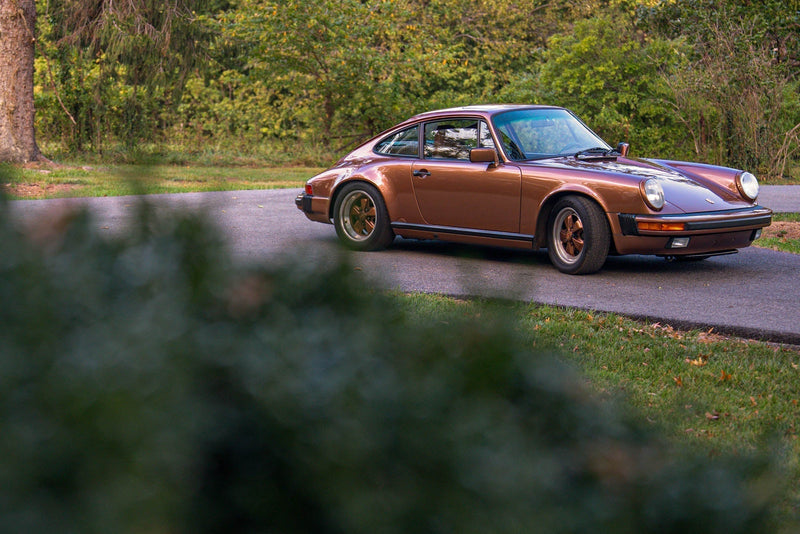 Cognac Brown 911 – The Right Car in the Right Place
