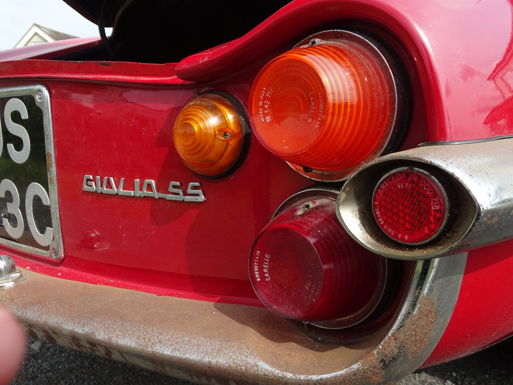 Sleeping Beauty Right-Hand Drive 1965 Alfa Romeo Giulia Heads to Auction