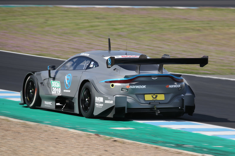 Panic Over! After Just 90 Days Of Work The DTM Aston Martin Has A Successful Track Debut