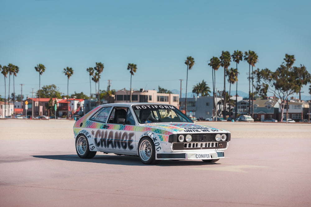 The Million Dollar Scirocco Is Both A Customized Drag Racer And An Art Car With A Message