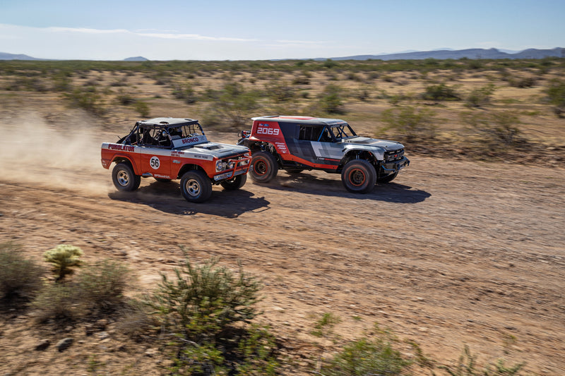 Ford Bronco Racing Prototype Debuts In The Desert 50 Years After Rod Hall's Momentous Baja 1000 Victory