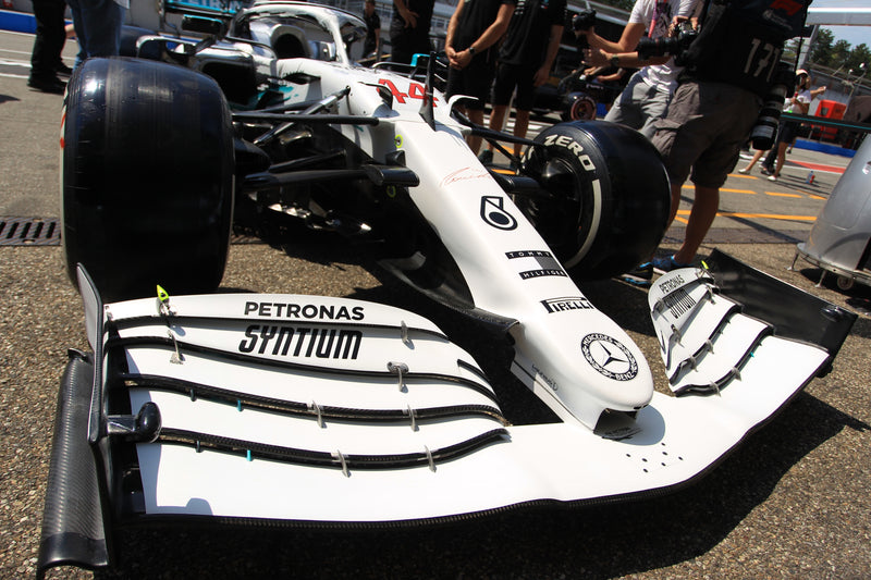 Mercedes Unveils A Special Formula 1 German Grand Prix White Livery To Celebrate 125 Years Of Motor Racing