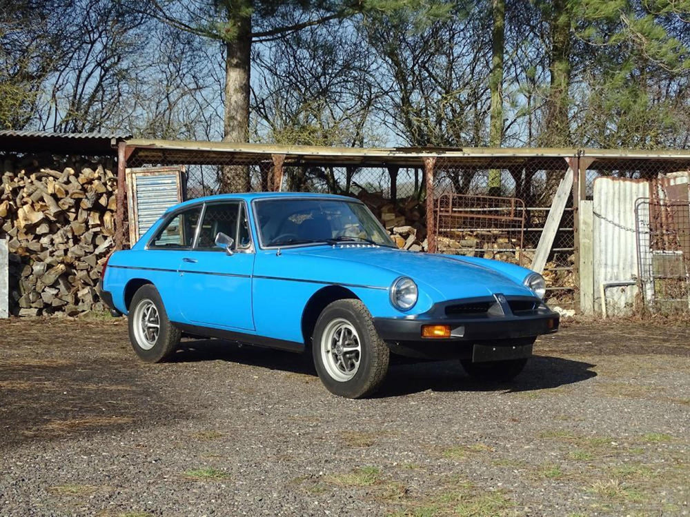 This 106-Mile MGB GT Has Spent Its Life In A Woodshed