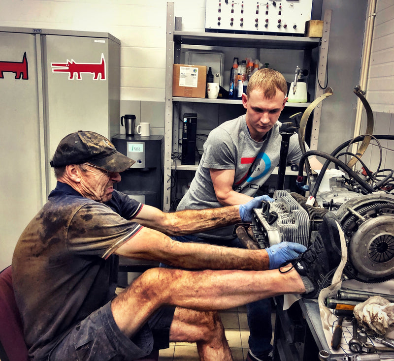 New Engine Taken To Russia In Personal Luggage To Keep Renee Brinkerhoff's Porsche 356 On The Peking To Paris