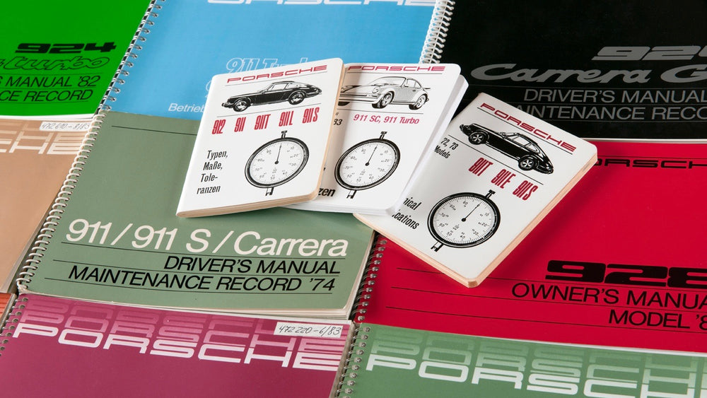 Got a Classic Porsche? 700 Original Porsche Driver's Manuals Have Just Been Reprinted!