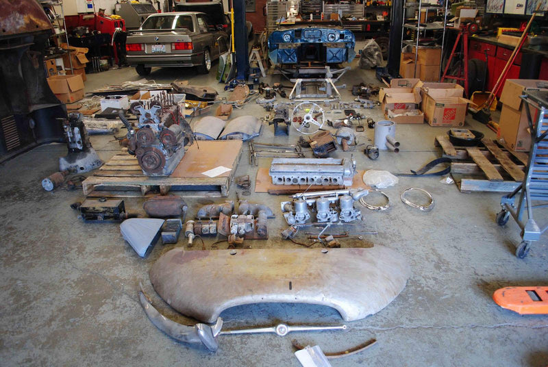 Barons to auction Jaguar E-type 'restoration kit'