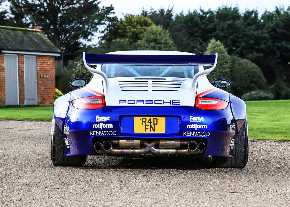 This Porsche 997 Is A Homage To The Rothmans 935 And 962 Le Mans Racers