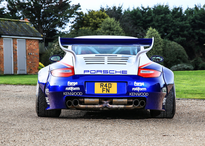This Porsche 997 Is A Homage To The Rothmans 935 And 962 Le Mans Racers
