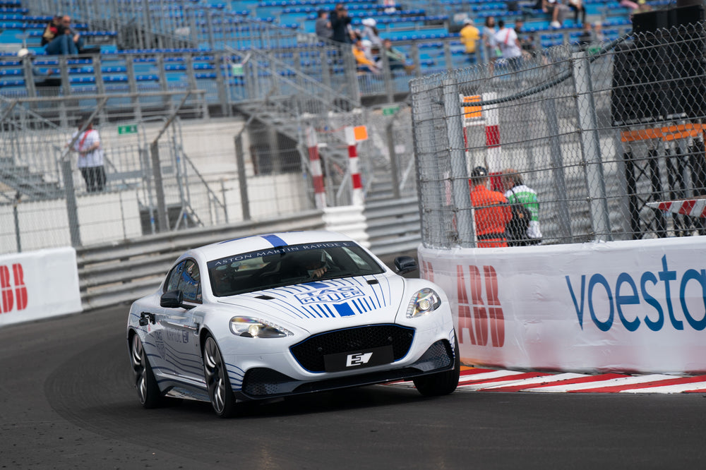The Aston Martin Rapide E Wowed The Crowds During Its First Public Demonstration At Monaco