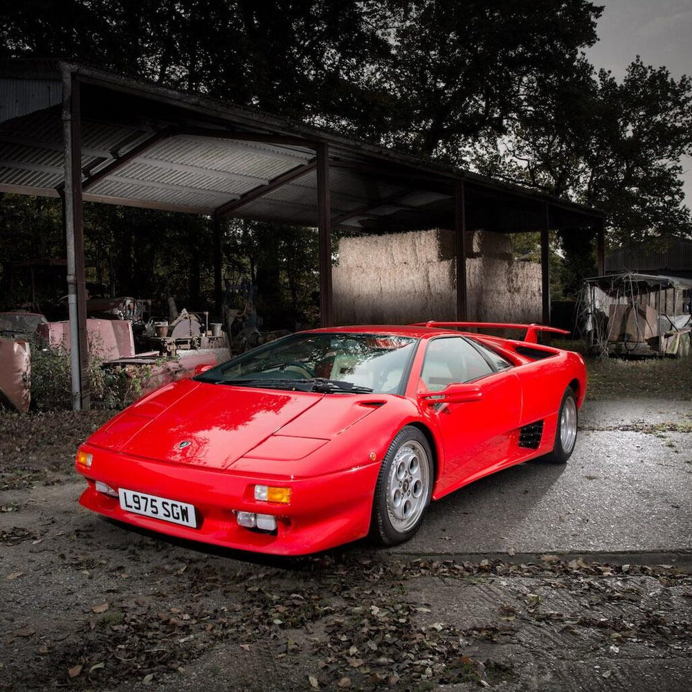 Driving the 8500-mile Lamborghini Diablo
