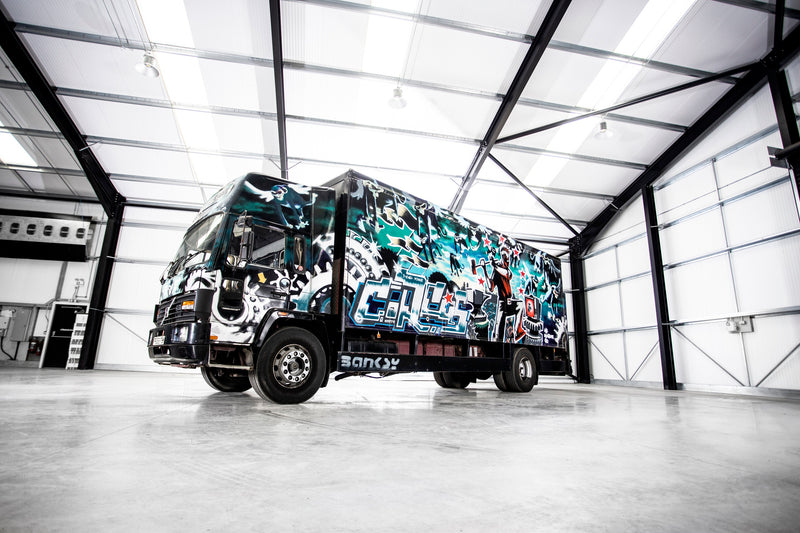 Surely You'd Need To Be Trucking Mad To Spend £1.5-million On This Banksy Volvo?