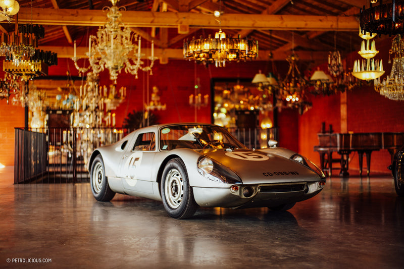 This Porsche Carrera GTS and 356C Share Space With A World-Renowned Chandelier Atelier