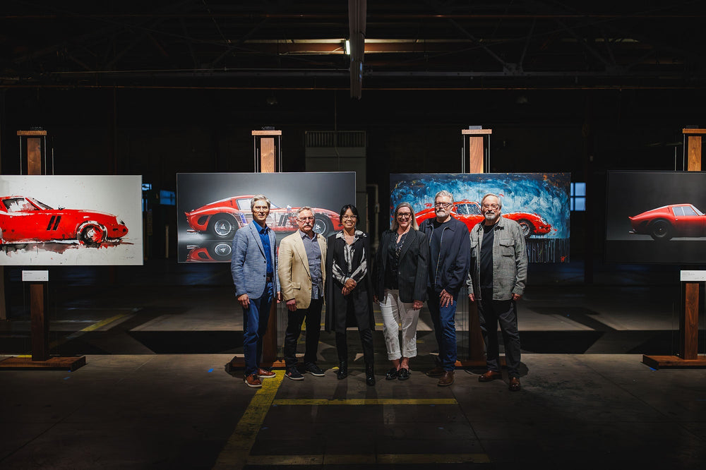 Art House Collective: Four Painters Reimagine the Ferrari 250 GTO