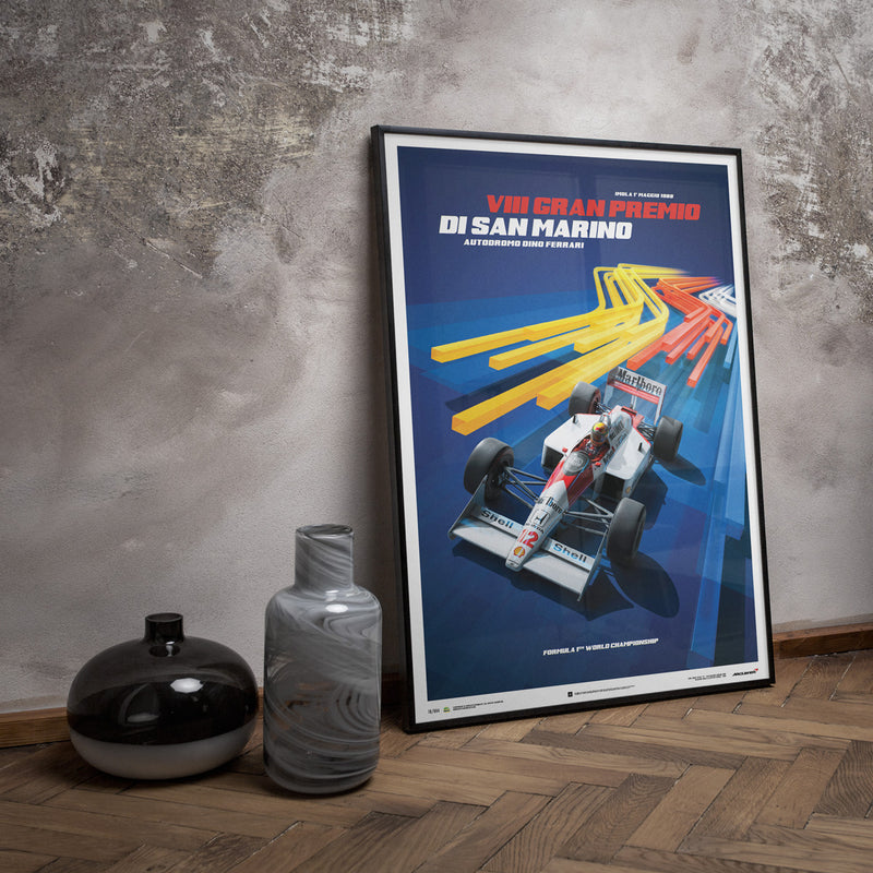 Automobilist Celebrates Ayrton Senna And McLaren With Five New Posters