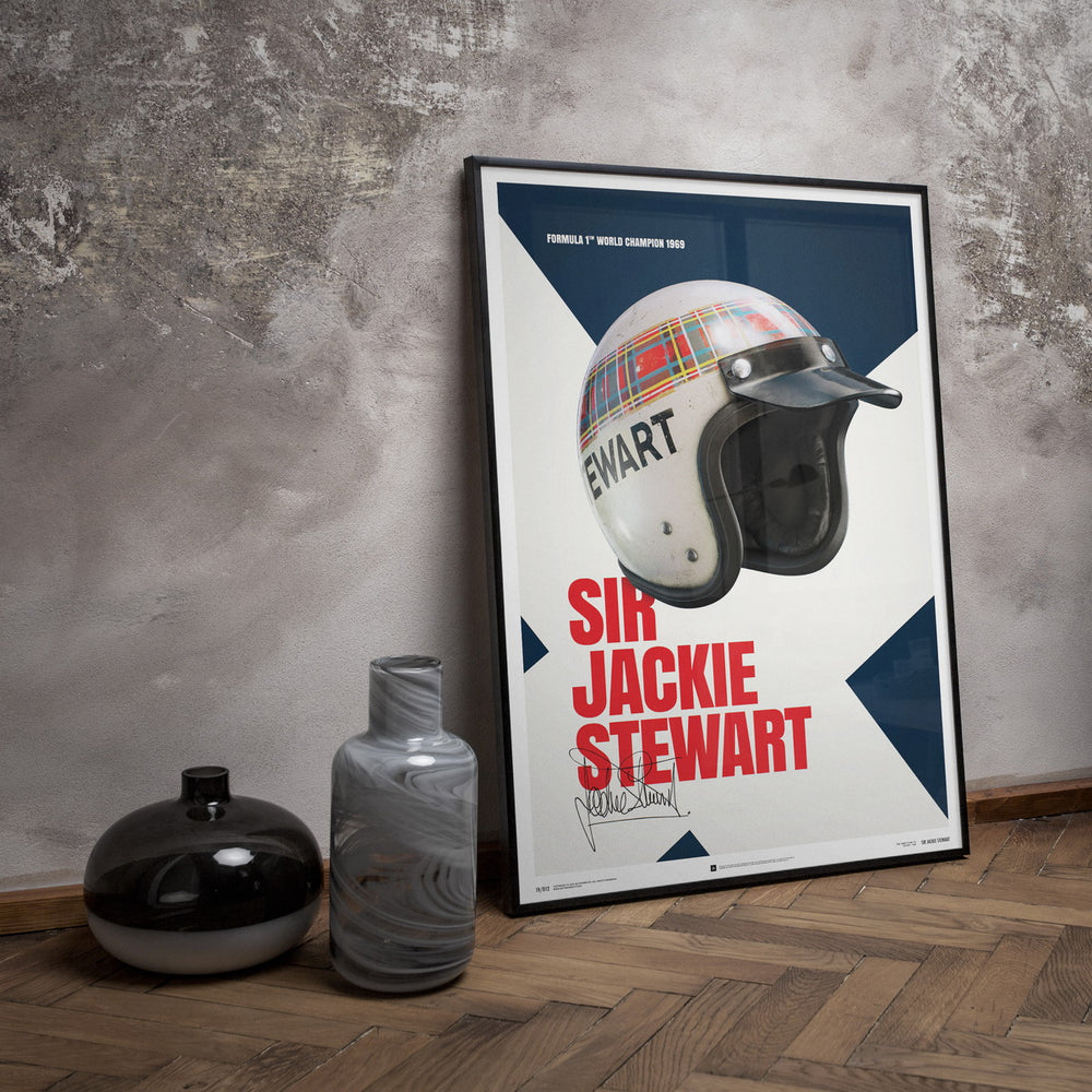 'The Flying Scot' Art Collection Celebrates Sir Jackie Stewart's First F1 Championship