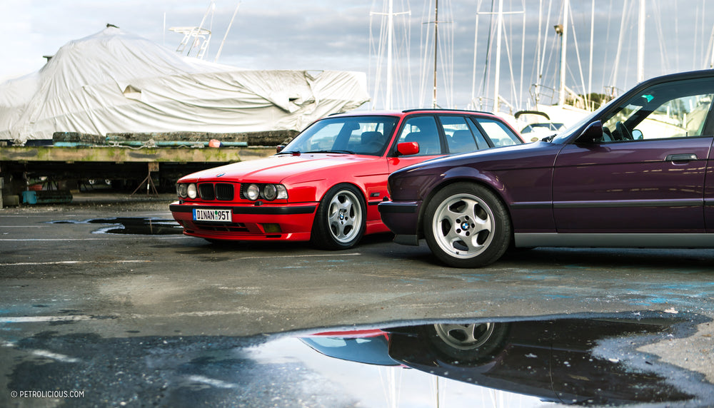 A Euro M5 Touring Meets Its Stateside Sibling, A Swapped And Supercharged 525iT