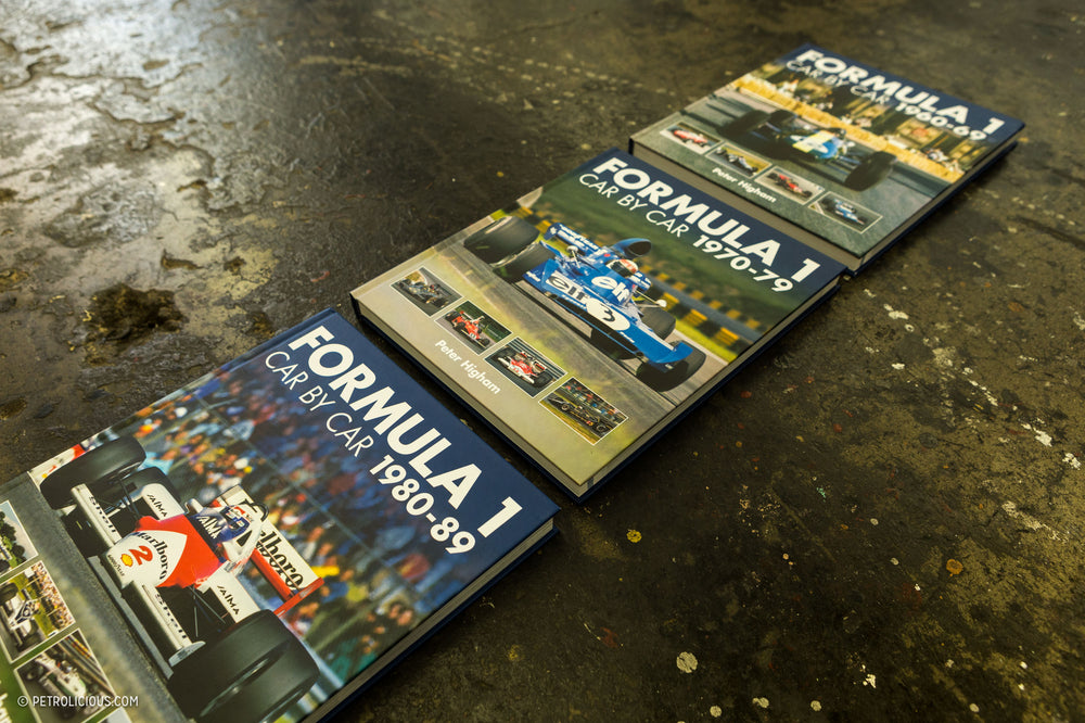 Fill Your Bookshelf With 30 Years Of Formula 1 Car Evolution