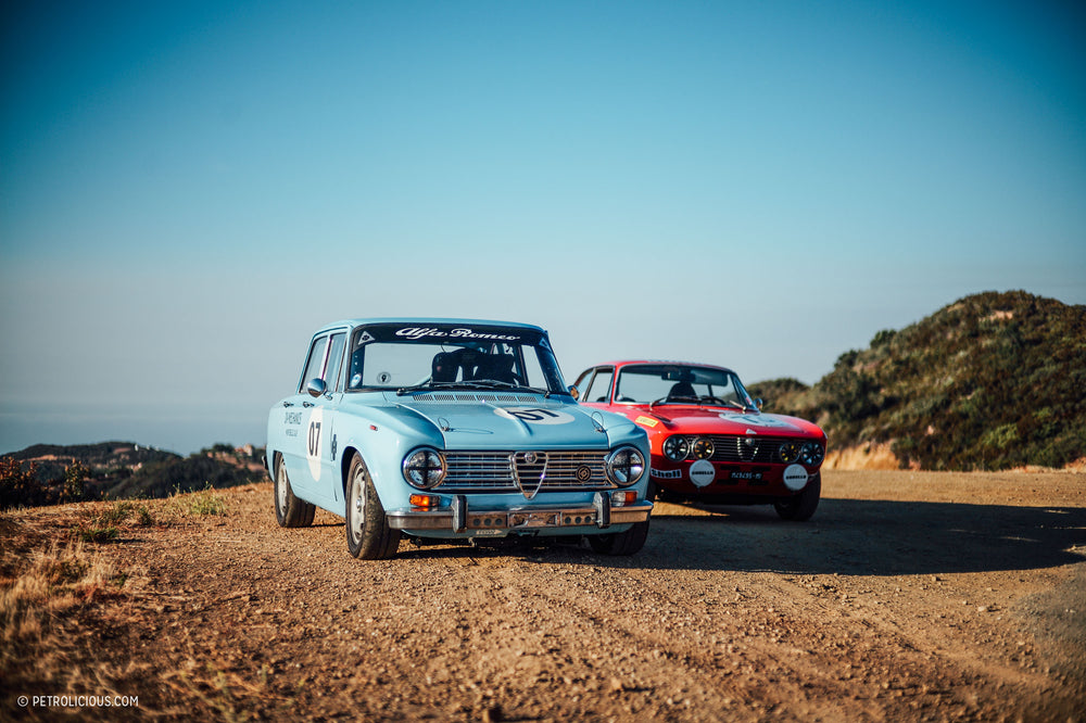 GALLERY: Heaven Is Two Race-Prepped Alfas At Dawn In Malibu's Mountains