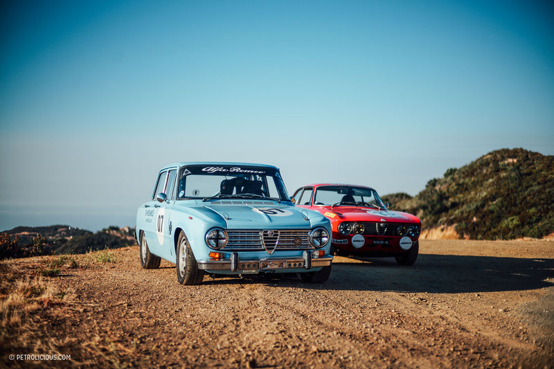 GALLERY: Heaven Is Two Race-Prepped Alfas At Dawn In Malibu's Mountains