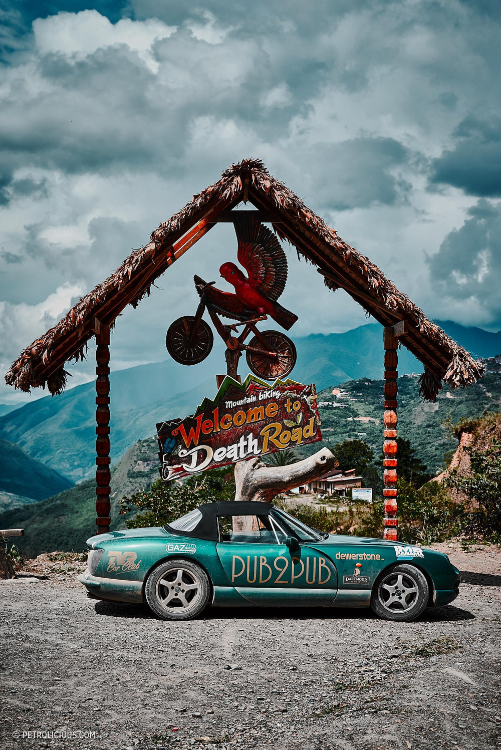 Would You Drive A TVR Chimaera Down Bolivia's 'Death Road'?