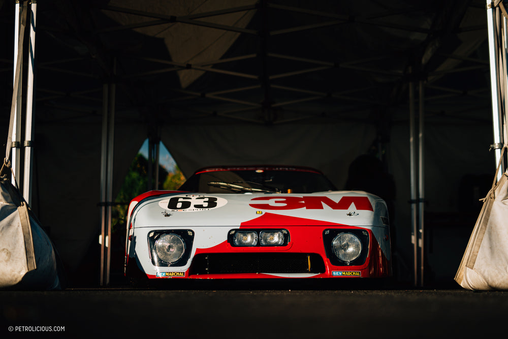 The Ferrari 512 BB LM Is A Silhouette Of The Cavallino Rampante
