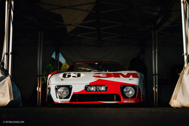 The Ferrari 512 BB LM Is A Silhouette Of The Cavallino Rampante