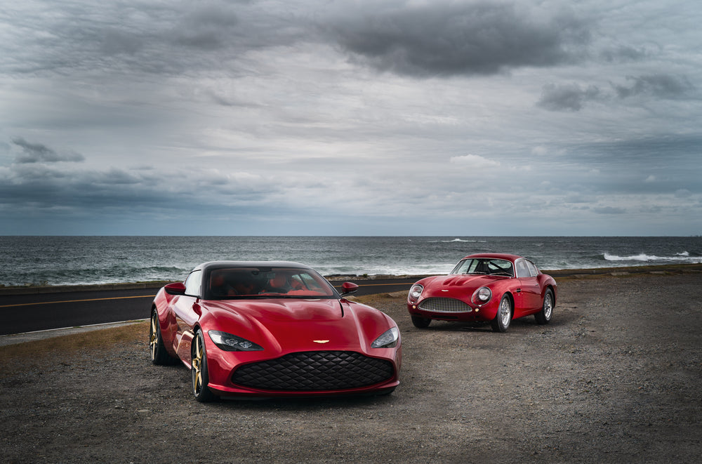 At Last, Here's The First Sight of The New Aston Martin DBS GT Zagato With The DB4GT Zagato Continuation It Sells With