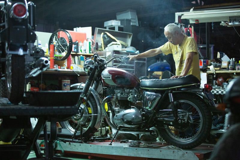 Yoshi Kosaka: Vintage Motorcycle Restorer