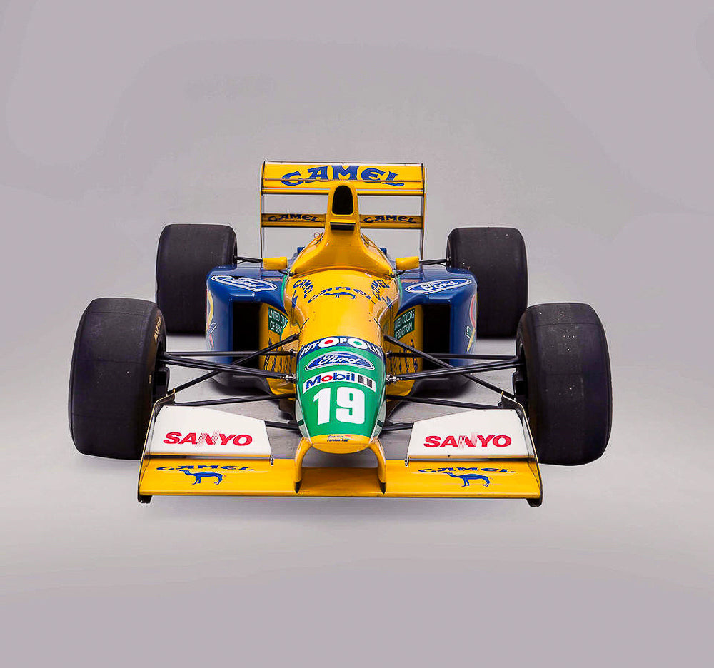 28 Years Ago, This Car Secured Michael Schumacher's First Formula 1 Podium