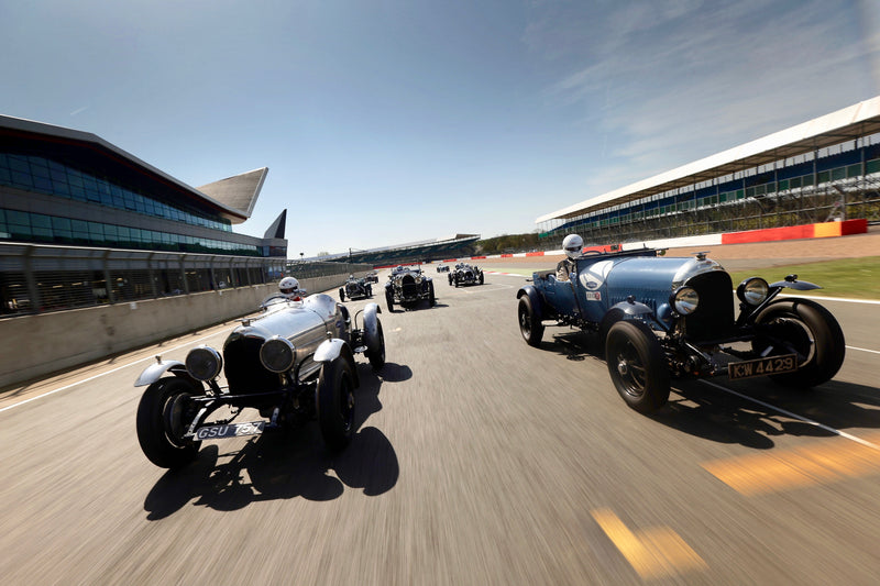 Bentley Boys All Set For Silverstone Centenary Race. Tally Ho Chaps!