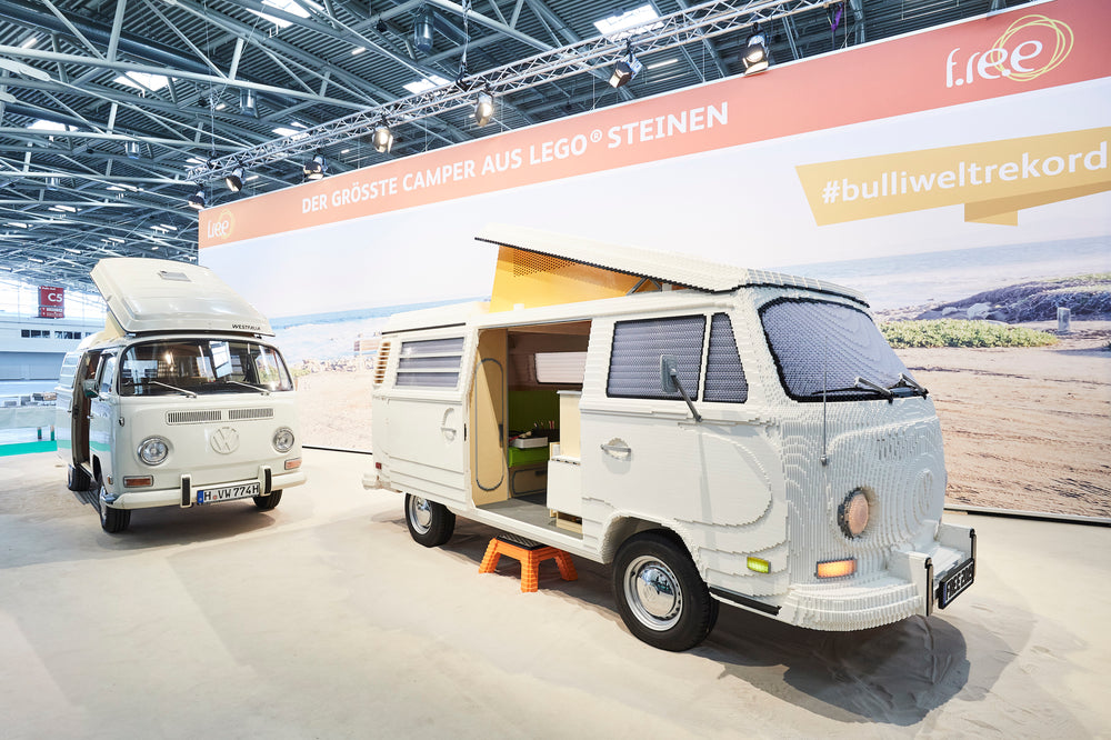 And Now We Have The World's Largest LEGO VW Camper...