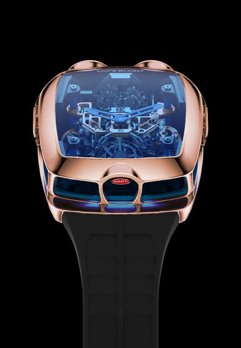 This Bugatti Watch Features An Actual Working W16 Engine