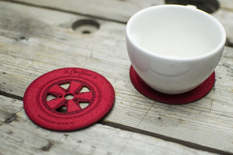 speedarticle And Porsche Wheel Design Drink Coasters Have Been Added To The Shop