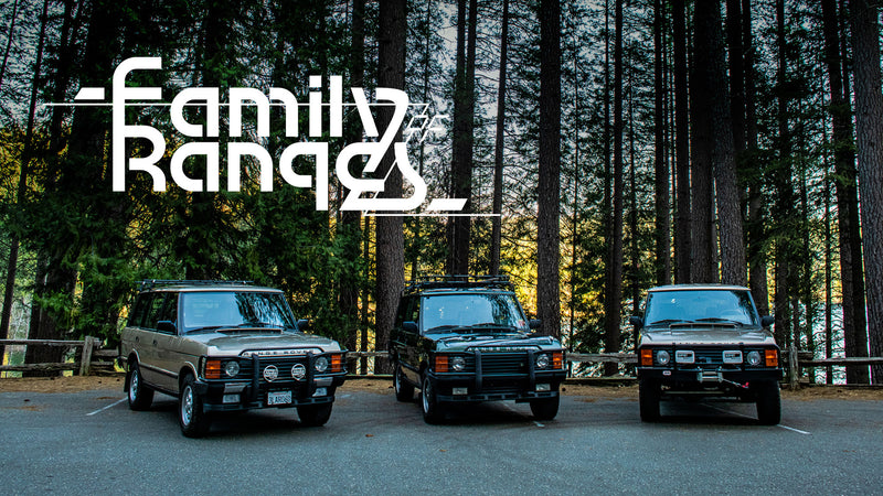 The Range Rover Classics: One Family, Three 4x4s