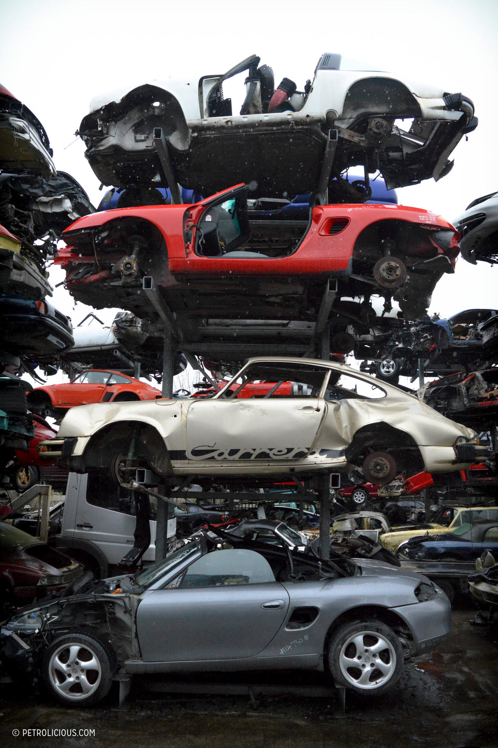 This Sports Car Scrapyard Is Home To Ferrari Testarossas, Not Nissan Altimas