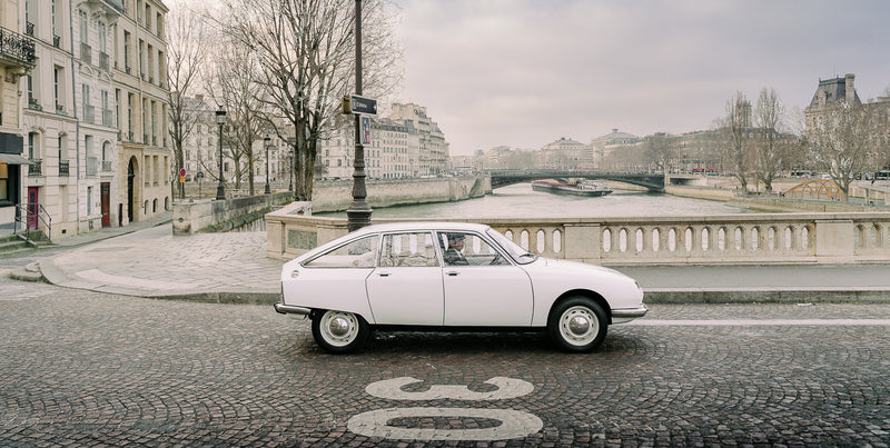 Celebrating 50 Years Of The Citroën GS. With…Pool Clothing?