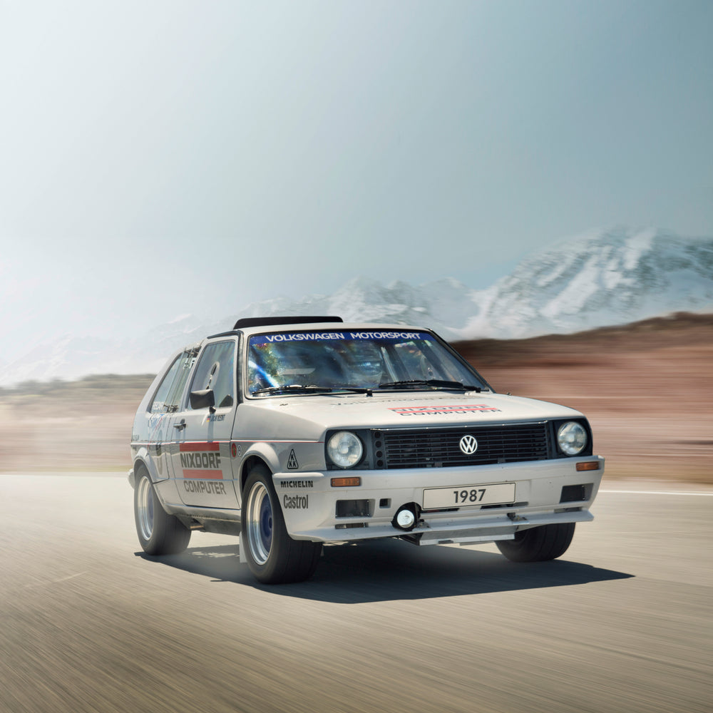 Volkswagen Is Taking The Legendary Twin-Engined Golf To An Austrian Ice Race