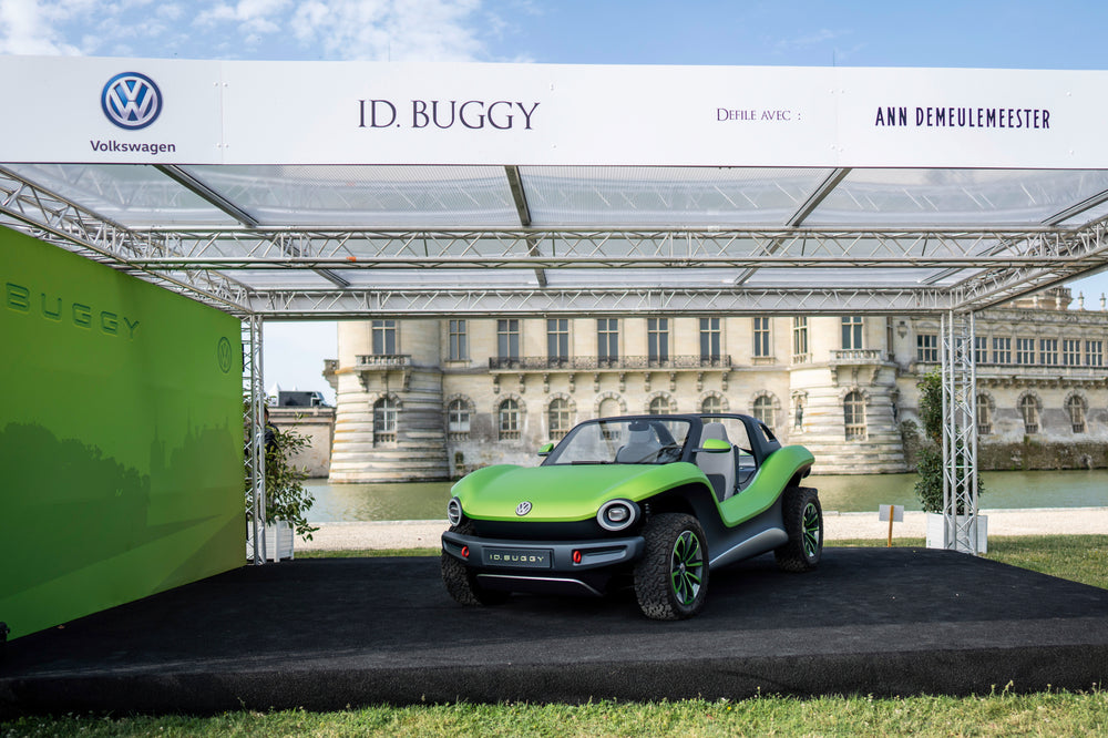 ID. Buggy Wins Audience Award At Concours d'Elegance Where Haute Couture And Cars Share The Catwalk