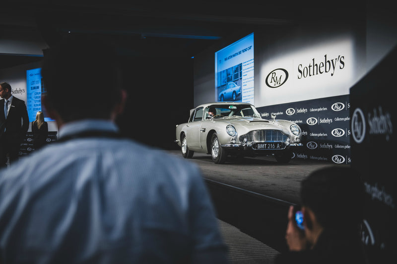 'The Most Famous Car In The World' James Bond Aston Martin Sets DB5 Record With $6.3m Sale In Monterey Auction