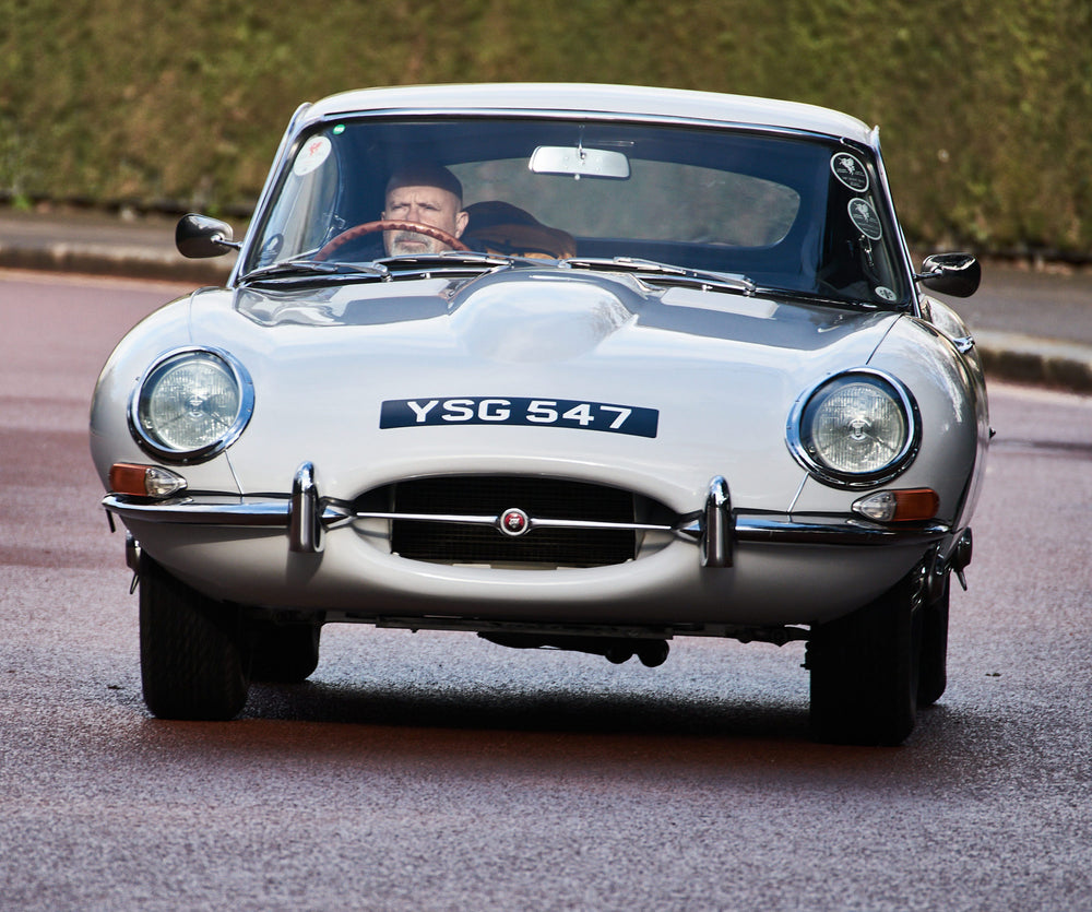 Historic Jaguar E-Type Is Perfect Choice in London Chaos