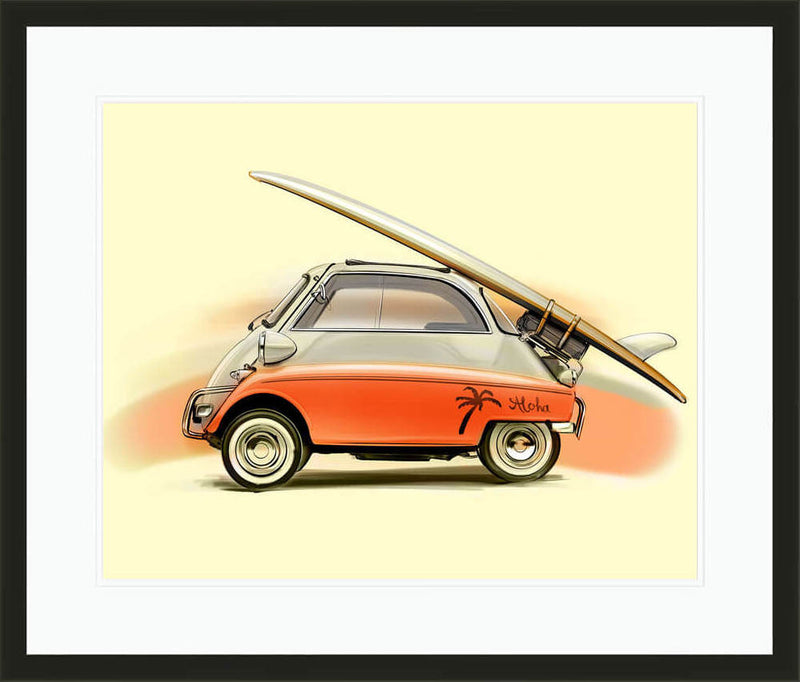 From Mini To 993 GT2, Six New Prints From Frederic Dams Have Arrived In The Shop