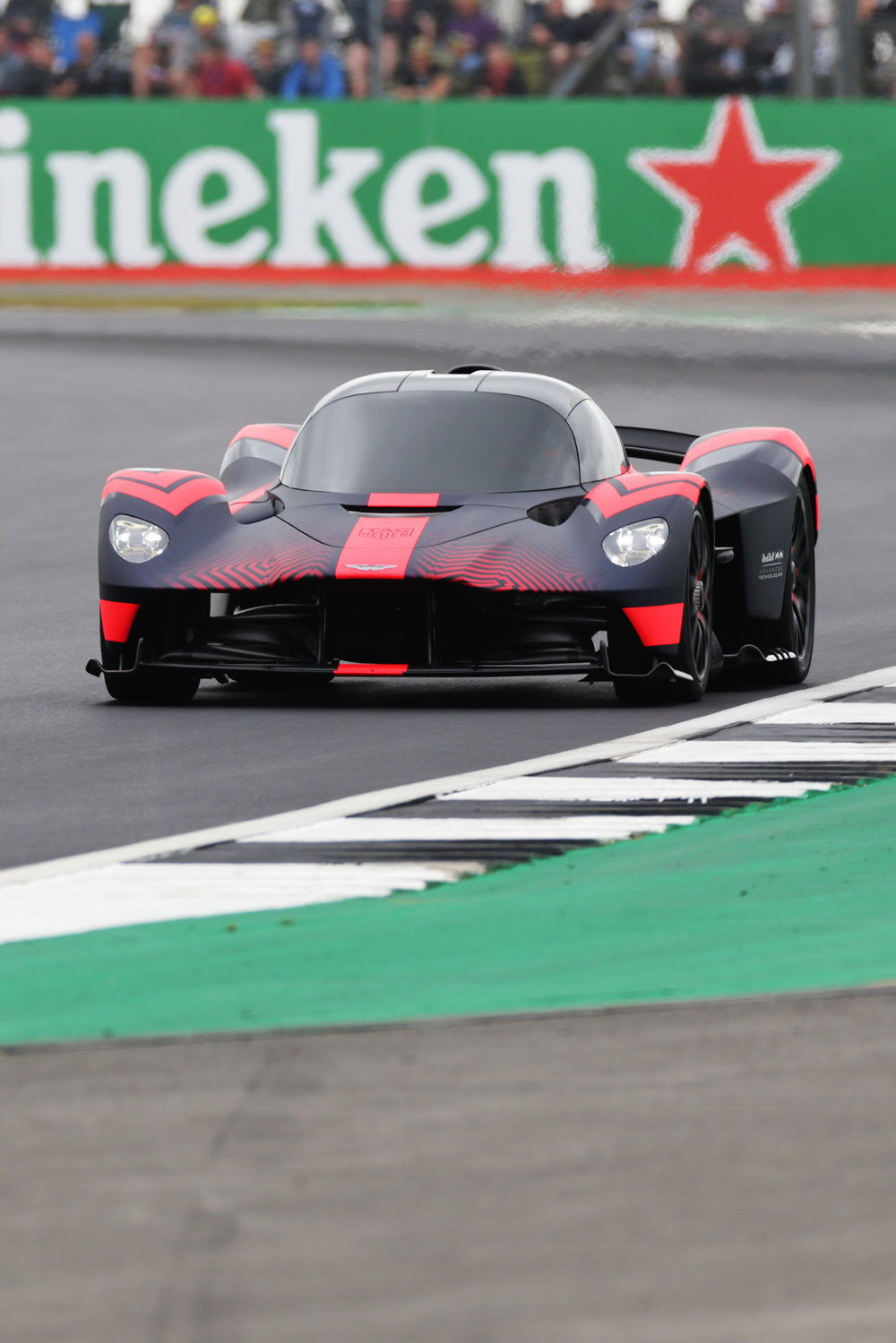 Aston Martin Valkyrie Takes To The Track For The First Time In Public At The 2019 British Grand Prix