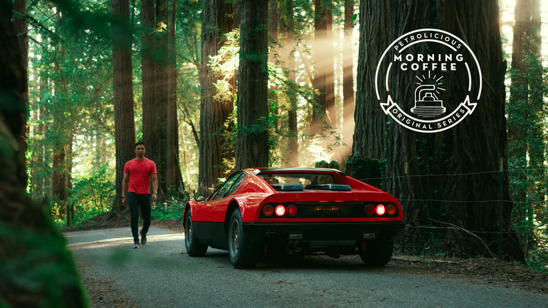 Ferrari 365 GT4 BB Through Shadow and Light: Forest Run