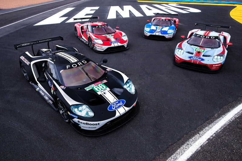Le Mans 24 Hour Race’s Ganassi Ford GTs Get Retro Livery Treatment